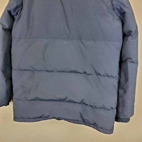 Woolrich Langhorne Men's Puffer Jacket Size Medium Deep Navy 550 Fill 16106 - Picture 10 of 14